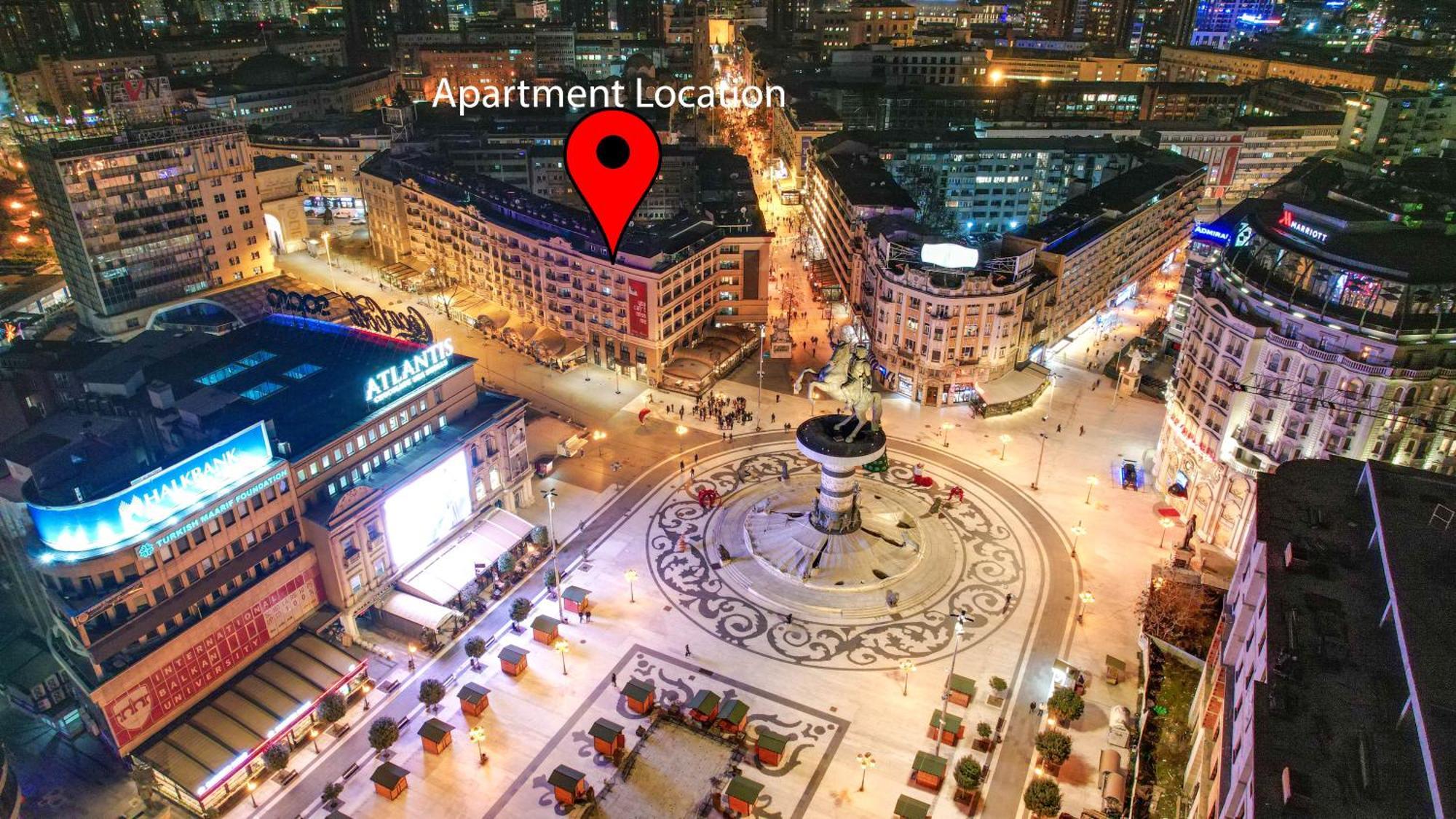 Fantazy Apartment Main Square スコピエ エクステリア 写真