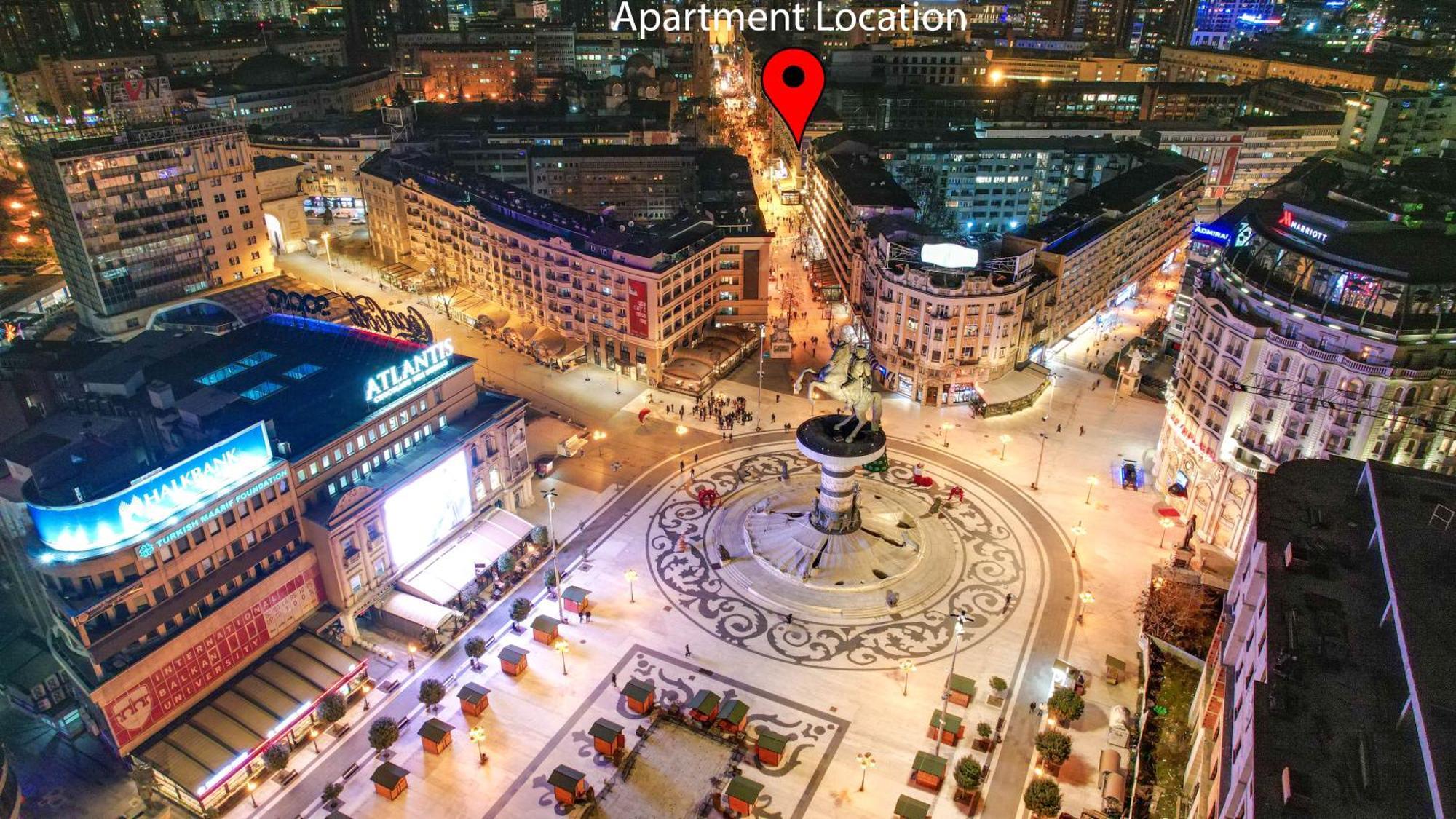 Fantazy Apartment Main Square スコピエ エクステリア 写真